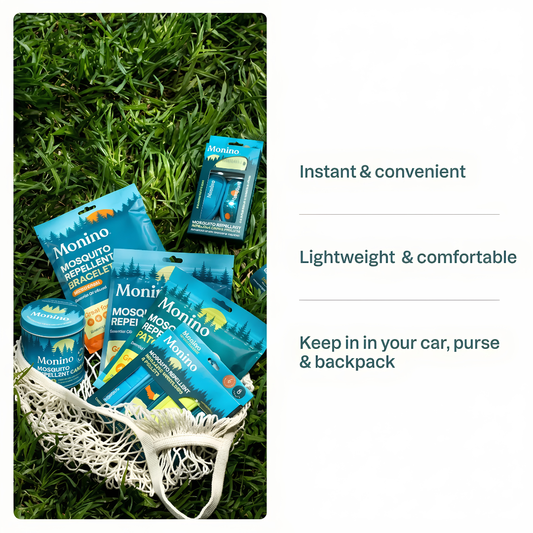 Monino™ Mosquito Repellent Patches with Essential Oils