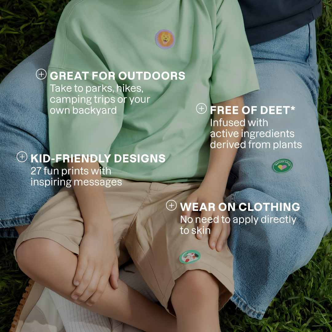 Monino™ Mosquito Repellent Patches with Essential Oils